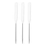 3 PCs Edelstahl -Tonerstab zum Herstellung und Maniküre