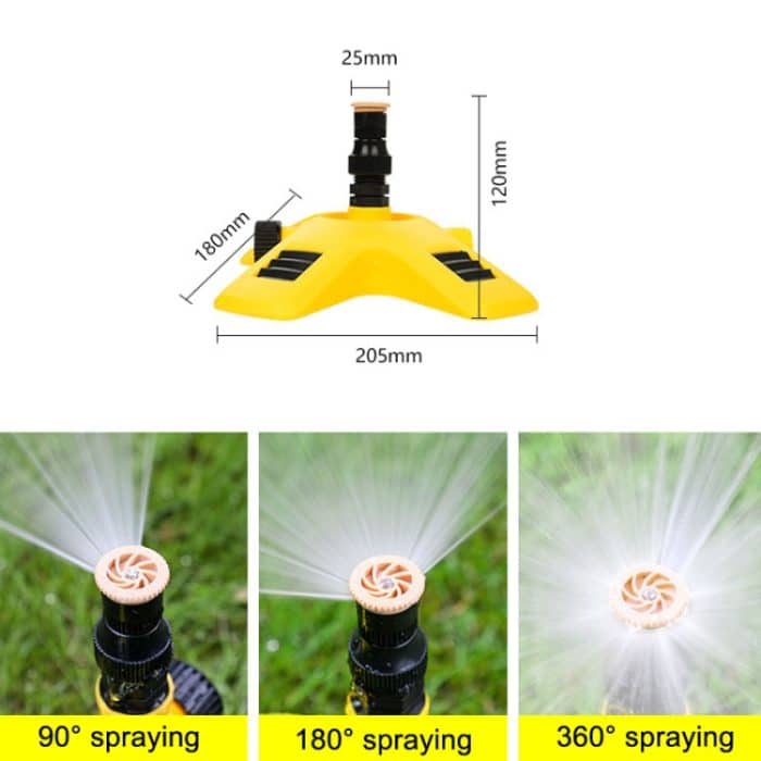 Dachkühlungssprinkler, 360 Grad verstellbarer automatischer Sprinkler, Base+Sprayer – Bild 3