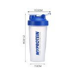 2 Stück YZ025 600 ml multifunktionaler transparenter Wasserbecher, 600ml (White), 600ml (Black), 600ml  (Red), 600ml (Blue) – Bild 3
