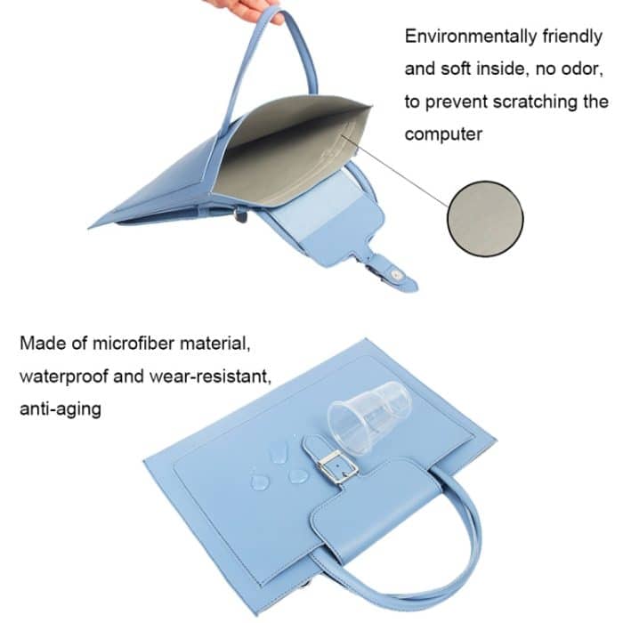 S176 Tragbare wasserdichte Laptoptasche mit Netzteil, 13 inches, 14 inches, 15 inches – Bild 4