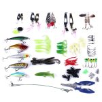HENGJIA Sea Bass Fake Soft Bait Angelausrüstung Zubehör Süßwasserköder, 110 PCS / Box – Bild 2