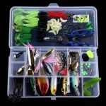 HENGJIA Sea Bass Fake Soft Bait Angelausrüstung Zubehör Süßwasserköder, 110 PCS / Box – Bild 5