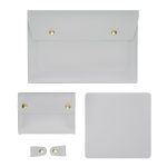 S178 3-in-1 wasserdichte Laptop-Innentasche aus Leder, 13 inches, 14 inches, 15 inches