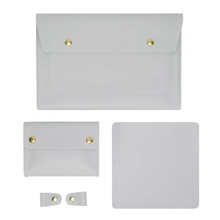 S178 3-in-1 wasserdichte Laptop-Innentasche aus Leder, 13 inches, 14 inches, 15 inches