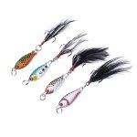 10 PCS HENGJIA LB003 Kleine Eisenplatte 2,5 cm 4 g Weitlieferung Süßwasserköder, LB003 1, LB003 2, LB003 3, LB003 4 – Bild 3