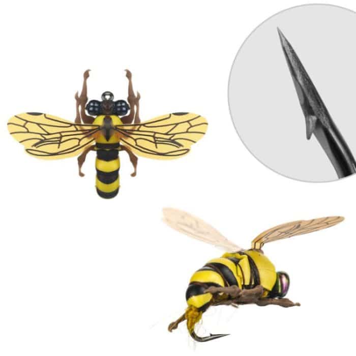 Schwimmender Bionic Bee Road Bait Insekten-Kunstköder, 8-3b – Bild 4