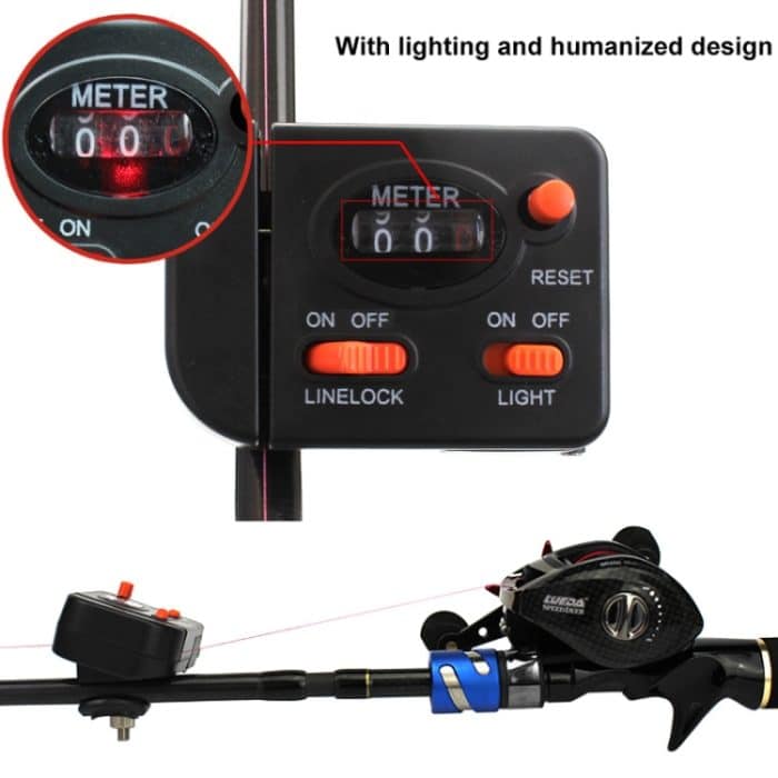 Manueller Fischschnurlängenzähler für Maschinen, Fish Line Length Counter – Bild 4