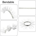 10 pcs 50 cm langer Vogelschutzmittel Antikat-Thorn Edelstahl Anti-Bird Dorn Dorn – Bild 4