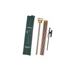 Outdoor-Camping-Teleskop-Doppelhaken-Klapplichtständer, Golden, Black, Green