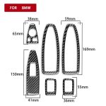 For BMW X1 F48/X2 F39 6pcs/Set Door Lift Sticker With Small Holes, With Holes – Bild 3