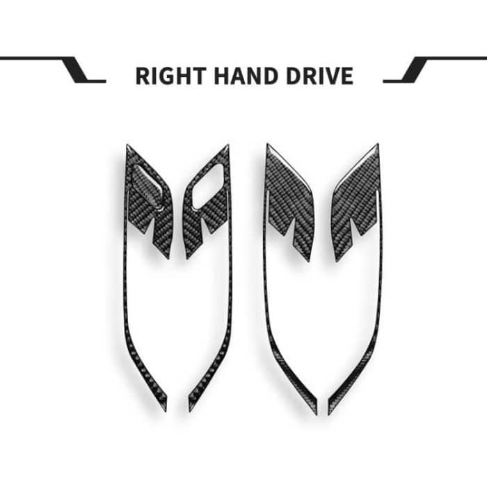 For BMW X1 F48/X2 F39 5pcs /Set Right-Hand Drive Door Handle Frame Sticker, Right-Hand Drive – Bild 2