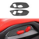 For Chevrolet Corvette C8 2pcs /Set Seat Adjustment Switch Frame Sticker – Bild 2