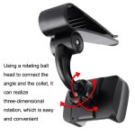 2PCS Auto Sonnenblende Halterung Auto Handy Schnalle Halter, Red, Yellow, Grey – Bild 4