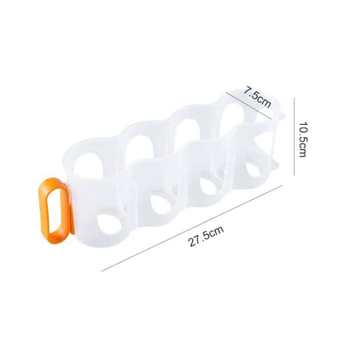 3 Stück gekühlte transparente Aufbewahrungsbox für Bier und Cola, 3 PCS Yellow, 3 PCS Green, 3 PCS Orange – Bild 3