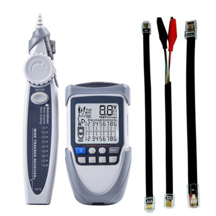 Netzwerkkabeltester Wire Tracker Batteriespannung POE-Test Multifunktions-Kabeltester, ET612, ET613