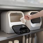 AA387 Scientific Diversion Kitchen Insektensicherer Reiseimer, Fassungsvermögen:, 5kg (Cabinet Model White), 5kg (Cabinet Model Green), 10kg (Cabinet Model White), 10kg (Cabinet Model Green) – Bild 6