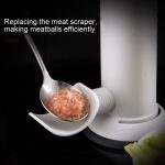 Haushaltseinlauf manuelle Wurstmaschine Fleischbällchenmaschine – Bild 4