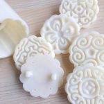 2 Stück Mondfest runde handgepresste Backformen Backwerkzeuge, Modell:, 10, 24, 25, 26, 28, 29, 30, 31, 33, 35, 36, 37, 41, 42, 21 – Bild 2