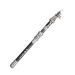 LEO 27593 Carbon Mini-Angelrute mit Schrumpfgriff, Wurfstangen, 1.5m, 1.8m, 2.1m, 2.4m