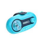 LEO 28152 Meeresruten-Ton- und Lichtalarm, Angelruten-Schnellalarm, Stil:, Turntable Blue, Turntable Black, Rocker Blue, Rocker Black