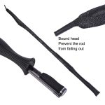 LEO 27998 3,5 x 170 cm Mesh Tube Teleskop-Angelrutenschutz, LEO 27998-BGN, LEO 27998-BBU, LEO 27998-BW, LEO 27998-BR, LEO 27998-GNYE) – Bild 4