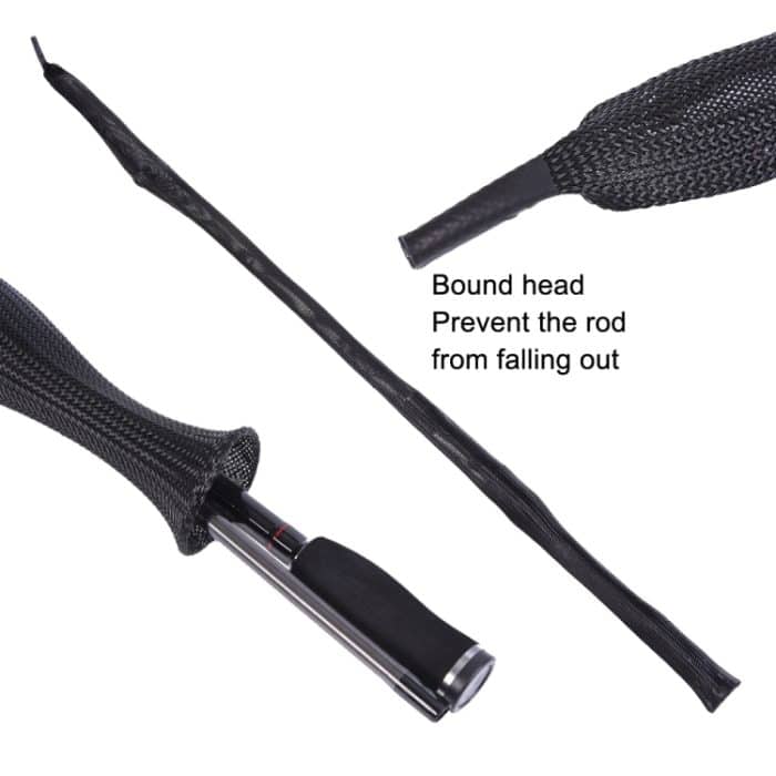 LEO 27998 3,5 x 170 cm Mesh Tube Teleskop-Angelrutenschutz, LEO 27998-BGN, LEO 27998-BBU, LEO 27998-BW, LEO 27998-BR, LEO 27998-GNYE) – Bild 4