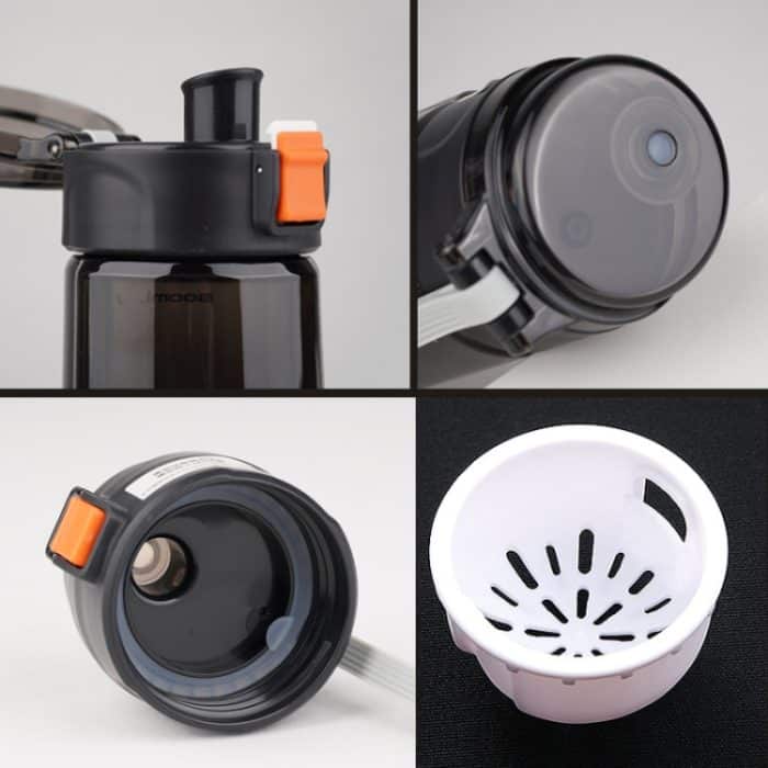 TKK TKK1001 Tragbarer Wasserbecher aus Kunststoff mit großem Fassungsvermögen, 400ml, 500ml – Bild 5