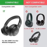 1 Paar Schaumstoff-Kopfhörer-Abdeckung für JBL E55BT, Black, Blue, Grey, Red, Green, Gray, Without LR, Velvet Thickened, Football Net Thickened – Bild 5