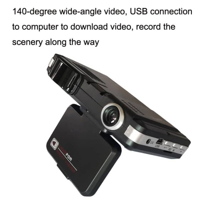 VG1 Fahrrekorder Radar 2-in-1 elektronischer Radar-Frühwarndetektor für Hunde und Autos – Bild 5