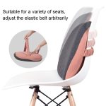 Office Memory Foam Taillenstützkissen Taillenstützkissen, Grass Green, Lotus Pink – Bild 5