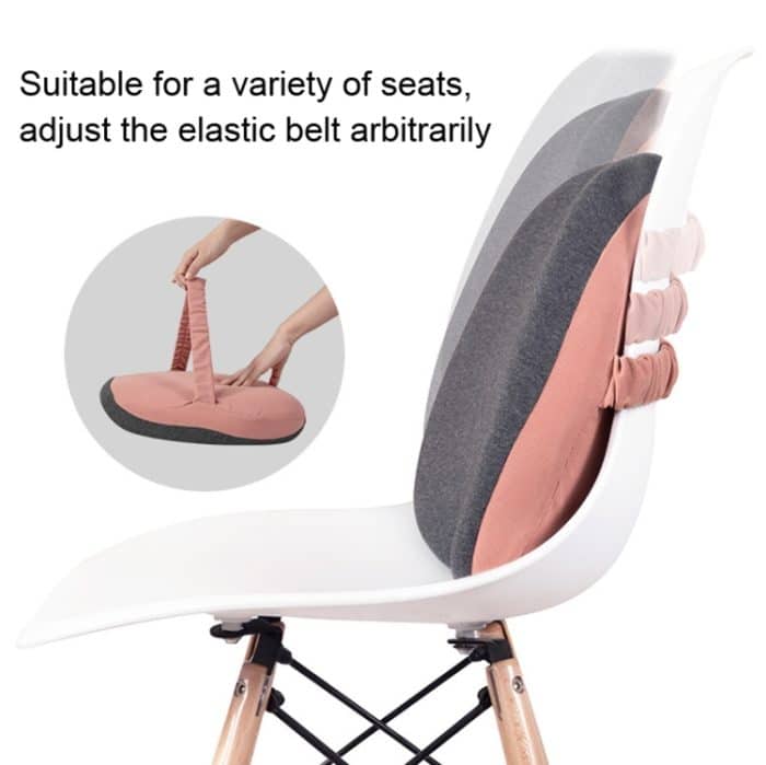 Office Memory Foam Taillenstützkissen Taillenstützkissen, Grass Green, Lotus Pink – Bild 5