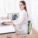 Office Memory Foam Taillenstützkissen Taillenstützkissen, Grass Green, Lotus Pink – Bild 7