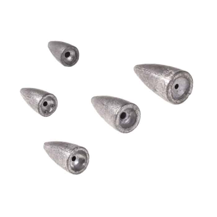 3 Beutel LEO 27912 Lure Sea Rod Lead Drop Cast Fishing Sinker, Spezifikation:, 2.5g, 3.5g, 5g, 7g, 10g – Bild 2