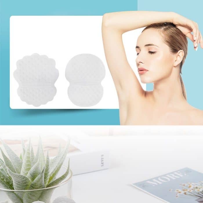 50 Stück atmungsaktive, unsichtbare, schweißabsorbierende Unterarmaufkleber für den Sommer, Original, Mint – Bild 2