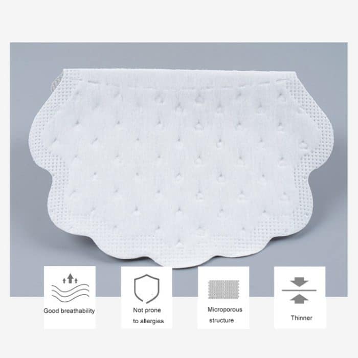 50 Stück atmungsaktive, unsichtbare, schweißabsorbierende Unterarmaufkleber für den Sommer, Original, Mint – Bild 4