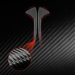 For Chevrolet Corvette C8 2pcs /Set Front Groove Side Decoration Sticker – Bild 5