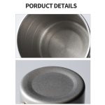 Outdoor-Wasserbecher aus Edelstahl 304, Spezifikation:, Retro, Green, Set – Bild 6