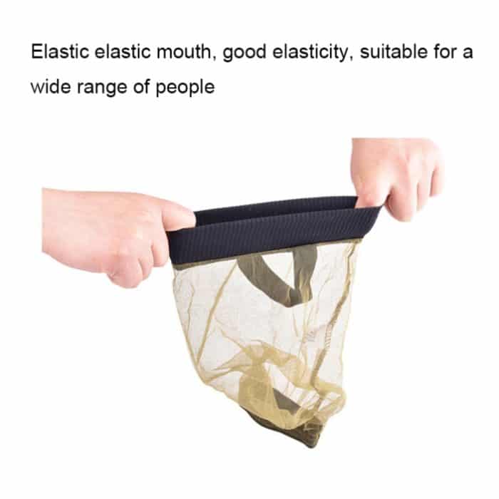 FWKTT-001 Camping Adventure Outdoor Sports Mesh Anti-Mücken-Fußabdeckung, Green, Black – Bild 3