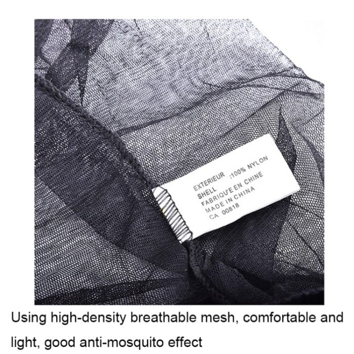 FWKTT-001 Camping Adventure Outdoor Sports Mesh Anti-Mücken-Fußabdeckung, Green, Black – Bild 4