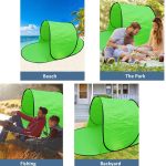 Einzelnes Freizeit-Sonnenschutzzelt, Drahtzelt, Strandzelt, Blue, Orange, Green, Thicken Sky Blue, Thicken Rose Red – Bild 6