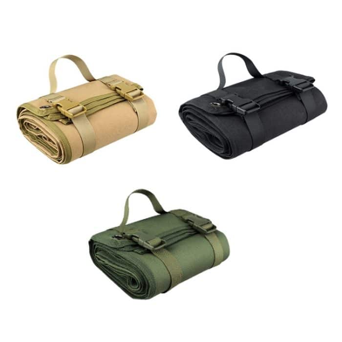 H148 Outdoor faltbare feuchtigkeitsbeständige Trainings-Campingmatte, H148 Khaki, H148 Green, H148 Black – Bild 2