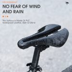 WEST BIKING Hohler, atmungsaktiver Komfort-Fahrradsattel, YP0801136 – Bild 5