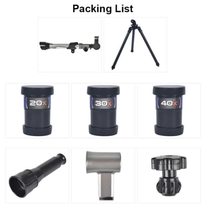20-40 x Objektiv-Teleskop-Spielzeug für Wissenschaft und Bildung, 20-40 X – Bild 6