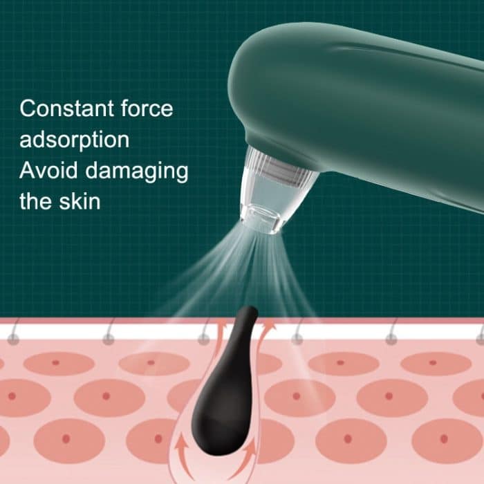 Visueller Mitesser-Reiniger, elektrischer Mitesser-Absorber, Green – Bild 4