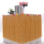Hawaiianische Tischdekoration für Strandpartys, festliche Basar-Tischdekorationen, 276x30cm, 276x75cm – Bild 5
