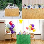 Hawaiianische Tischdekoration für Strandpartys, festliche Basar-Tischdekorationen, 276x30cm, 276x75cm – Bild 6