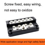 RV-Sammelschiene 12PIN 100A 32V Hochstrom-Kupferschienen-Verdrahtungsschiene, AOA1903 – Bild 5