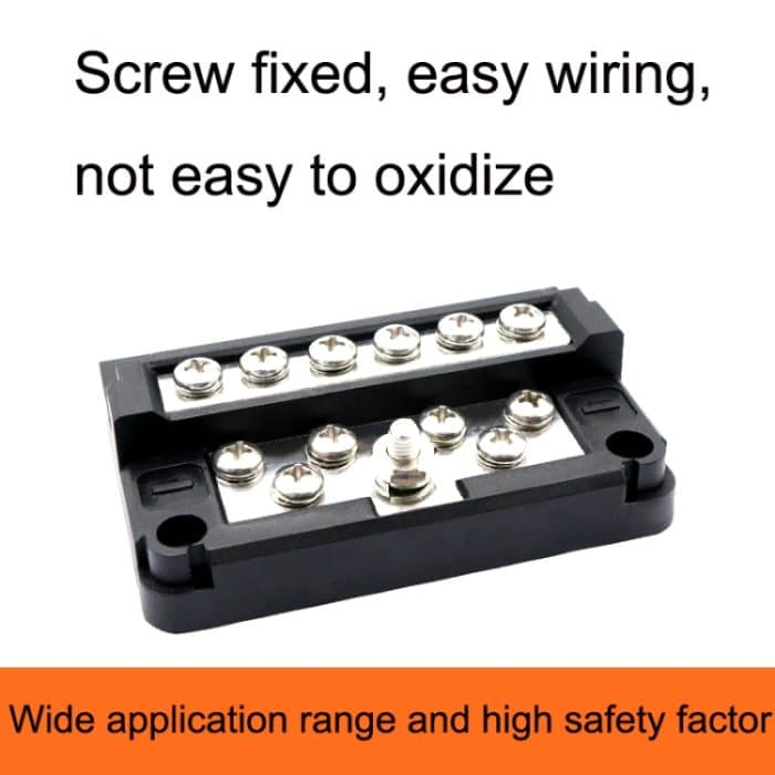 RV-Sammelschiene 12PIN 100A 32V Hochstrom-Kupferschienen-Verdrahtungsschiene, AOA1903 – Bild 5