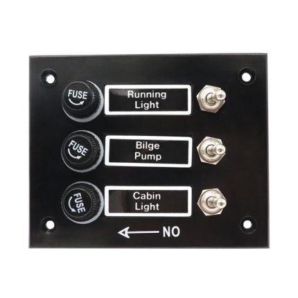AOS3045-Schalttafel-Marine-Nachrüstung, jeweils mit unabhängigem Sicherungsschutz, 3 Groups Shake Switch, 6 Groups Shake Switch