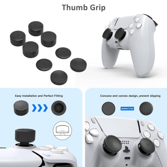 JYS JYS-P5151 Für PS5 12-in-1-Griff-Ladegerät + Wippkappe + Sichtschutzabdeckung + Silikonabdeckung + Halterungsset, JYS-P5151 – Bild 3